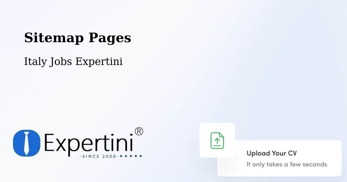 Sitemap Pages - Suisio - Italy Jobs Expertini