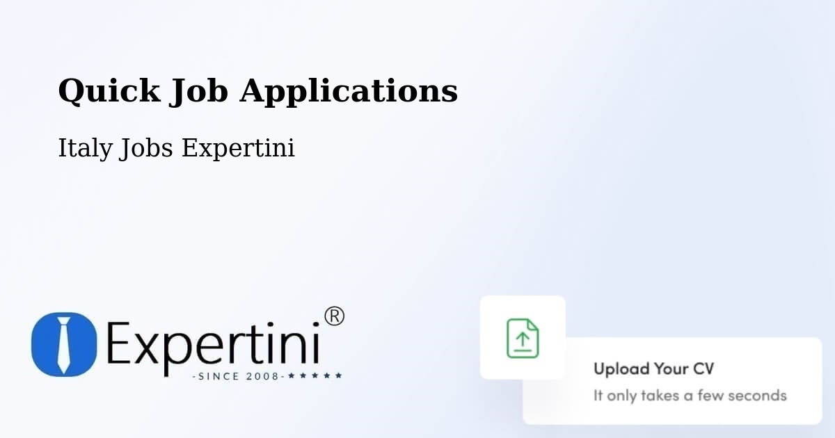 Quick Apply Feature – Suisio - Italy Jobs Expertini